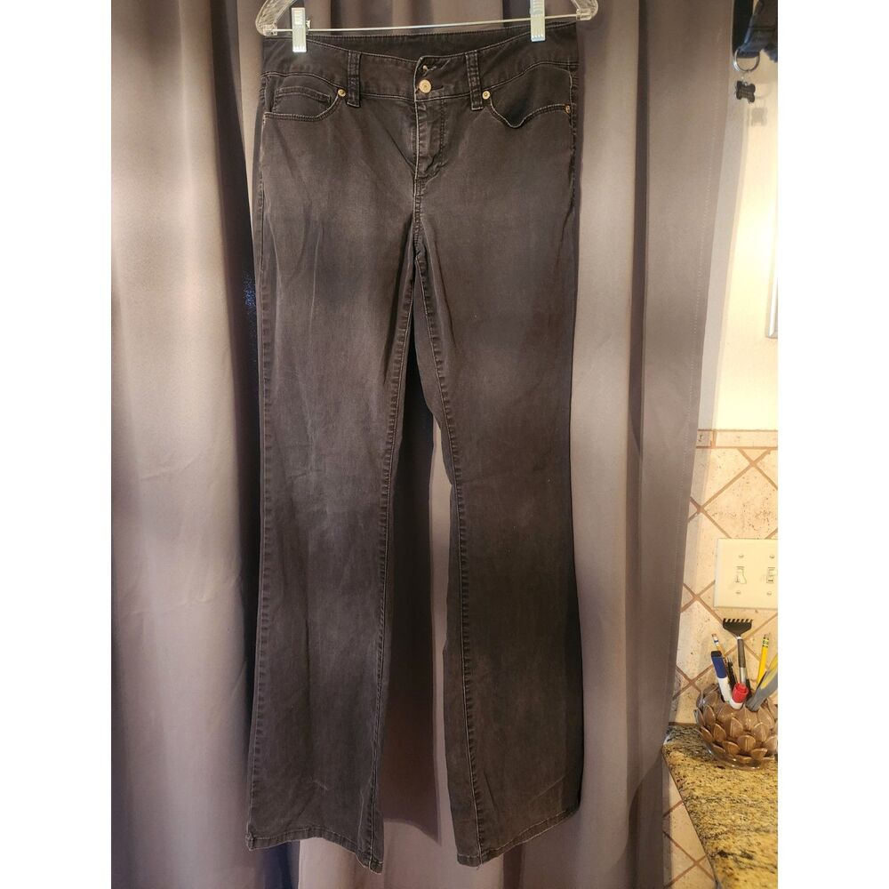 Vintage London Jean Black Extra Long Jeans Size 9 High Rise Straight Leg Tall